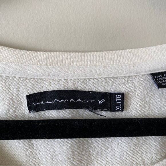 William Rast - Cropped Muscle Raw Hem Pullover - Picture 7 of 7